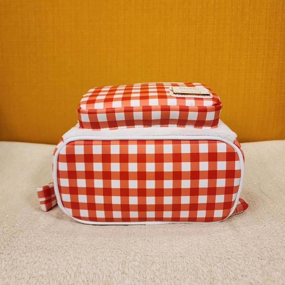 Loungefly Sanrio Hello Kitty Gingham Cosplay Mini Backpack Plush NEW - Picture 10 of 13